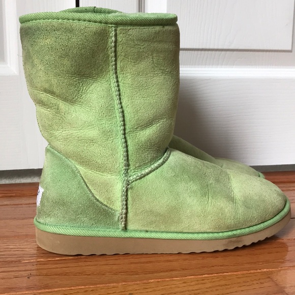 lime green uggs
